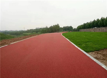 Pavimento de paisaje de tráfico ligero