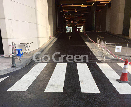 Sellador de pavimento de asfalto aplicado en mantenimiento de túneles en Macao