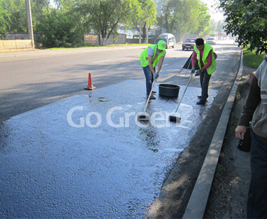 Proyecto de sellador de pavimento asfáltico en Kazajstán