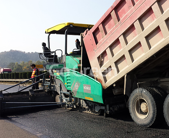 Micro pavimento Asfalto ampliamente utilizado en autopista