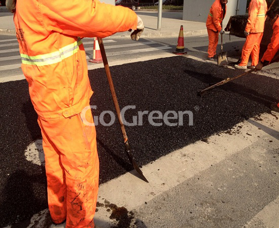 Go Green asfalto frío para reparación instantánea de carreteras