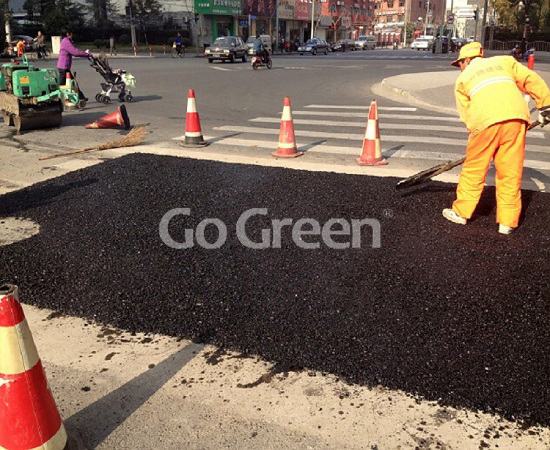 Go Green asfalto frío para reparación instantánea de carreteras