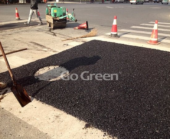 Go Green asfalto frío para reparación instantánea de carreteras