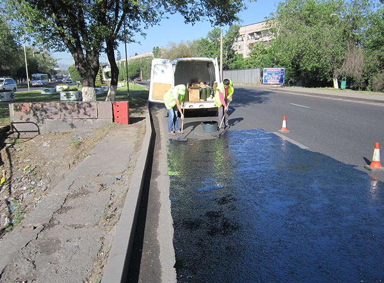 Sellador de asfalto ecológico