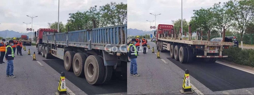 Cinta de reparación carreterias
